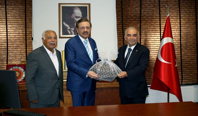 Hisarcıklıoğlu’ndan Kahramanmaraş Ticaret Borsası’na ziyaret