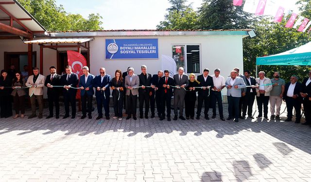 Boyalı Sosyal Tesisleri hizmete açıldı