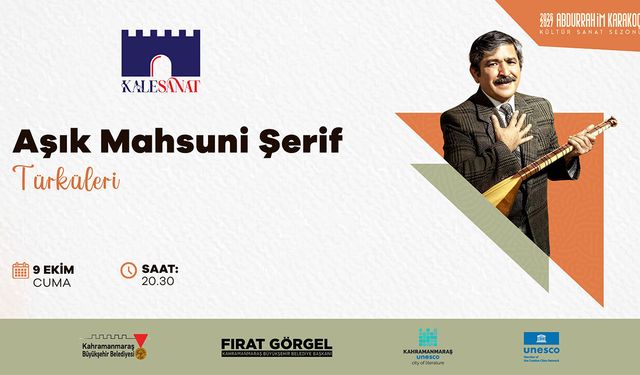 Büyükşehir’den Kahramanmaraş Kalesi’nde Cuma günü iki özel etkinlik