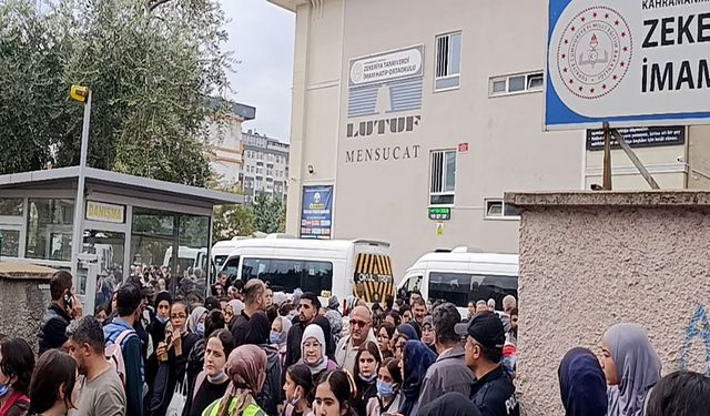 Kahramanmaraş’ta kimyasal alarmı