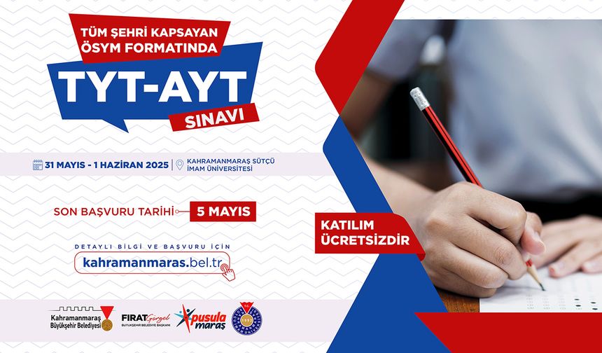 Büyükşehir’den gençlere YKS provası