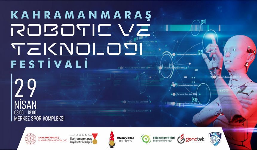 Kahramanmaraş’ta Robotik ve Teknoloji festivali
