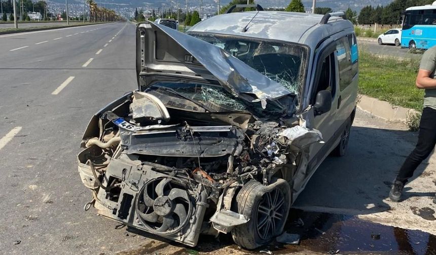 Kahramanmaraş’ta trafik kazası: 3 kişi yaralandı