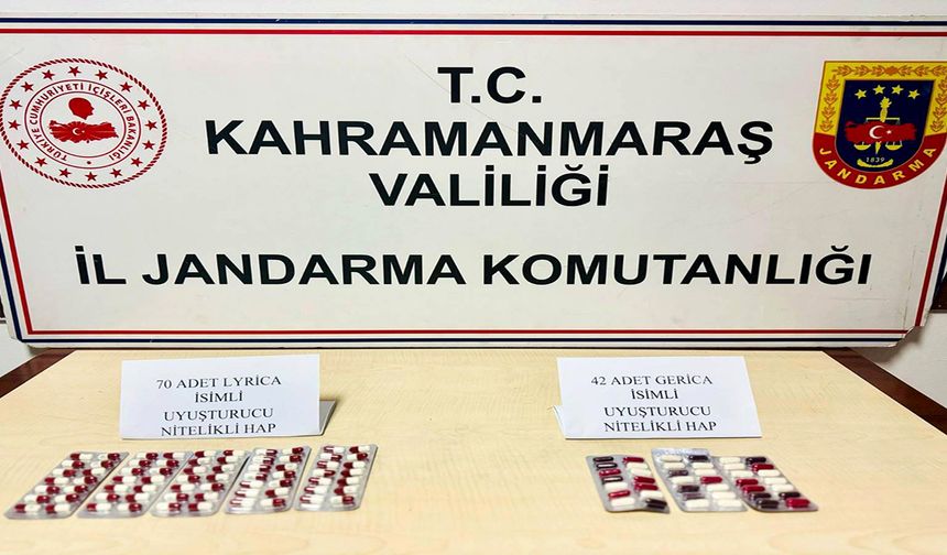 Kahramanmaraş’ta jandarma operasyonu