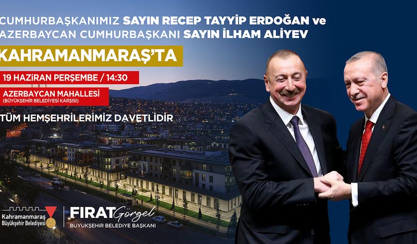 İki Devlet Başkanı şehirde buluşuyor