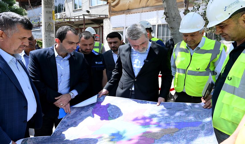 Kahramanmaraş'ta 14 Mahalleye 115 kilometrelik yeni hat