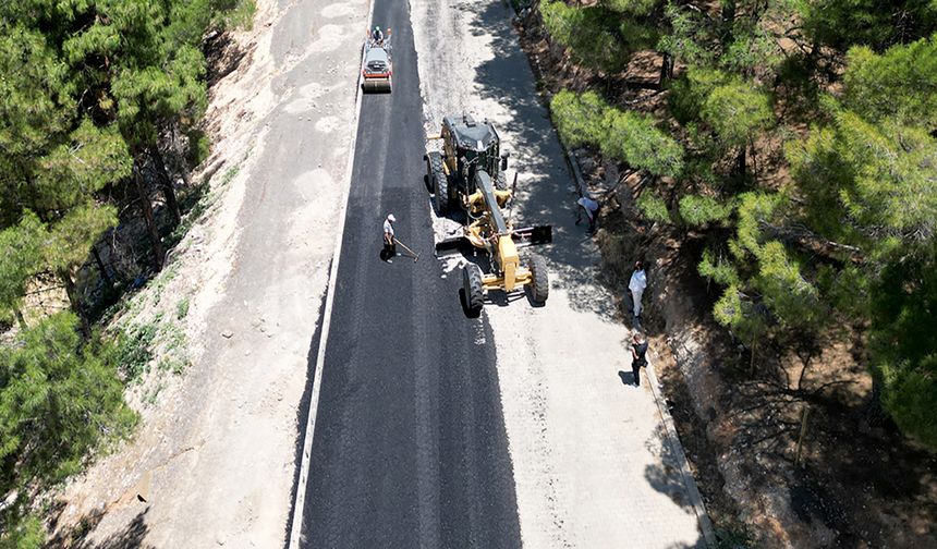 Dulkadiroğlu Belediyesi’nden Pınarbaşı Mahallesinde asfalt çalışması