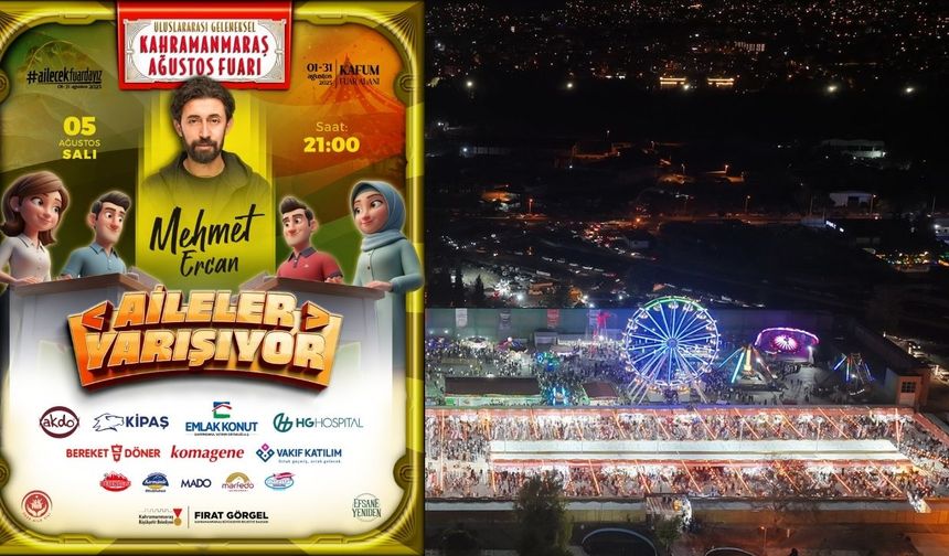 “Aileler Yarışıyor”, Ağustos Fuarı’na renk katacak