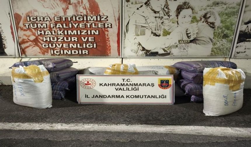 Kahramanmaraş’ta Jandarmadan kaçakçılık ve yasaklı madde operasyonu: 57 şahsa yasal işlem