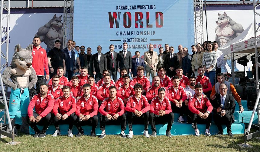 Şehri Dünya Karakucak Güreş Şampiyonası heyecanı sardı