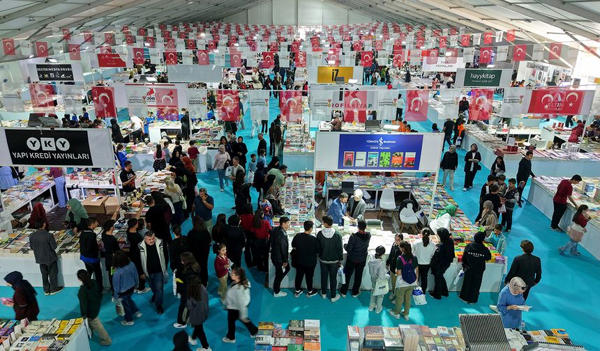 Kahramanmaraş Kitap Fuarın ilk 3 günde 70 bin ziyaretçi