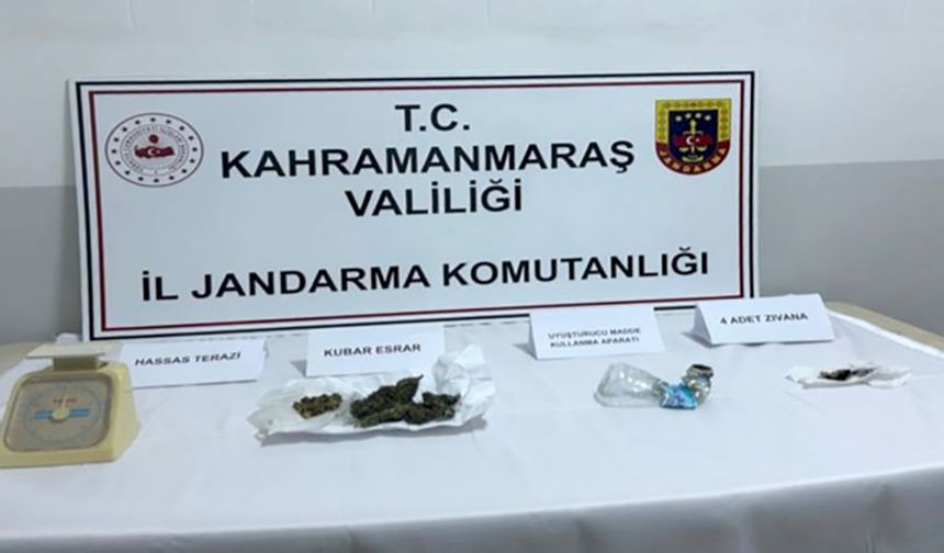 Kahramanmaraş’ta kaçak içki ve yasaklı madde operasyonu