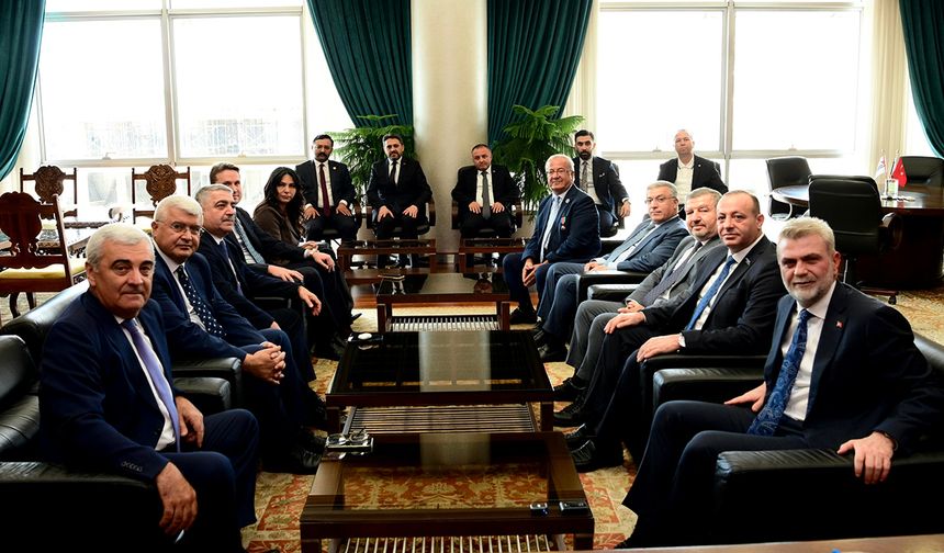 Başkan Görgel, Azerbaycan heyetini ağırladı