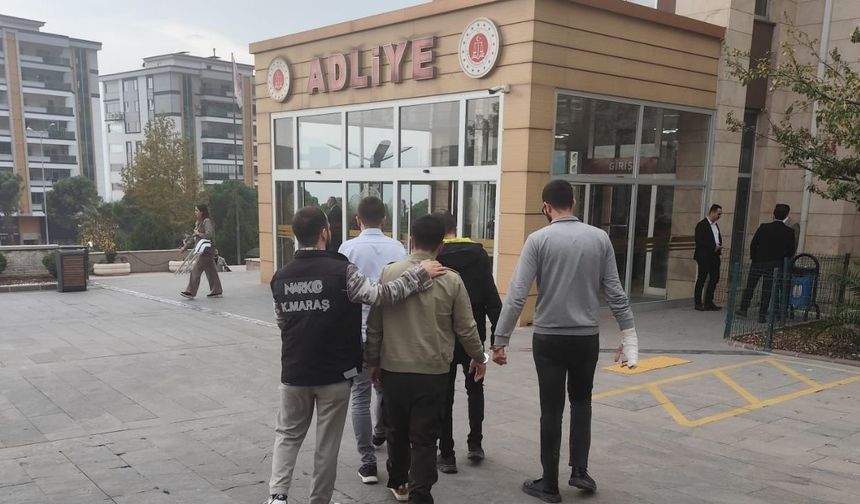 Kahramanmaraş’taki operasyonlarda yakalanan 4 kişi tutuklandı