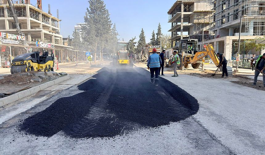 Haydar Aliyev Bulvarı’nda altyapının ardından ulaşım konforu artırılıyor