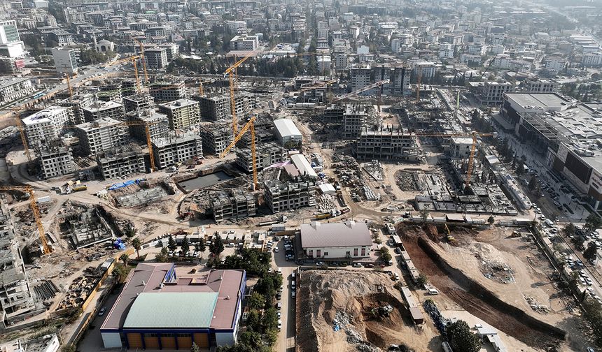 Yeni Konutların Altyapıları da hızla inşa ediliyor