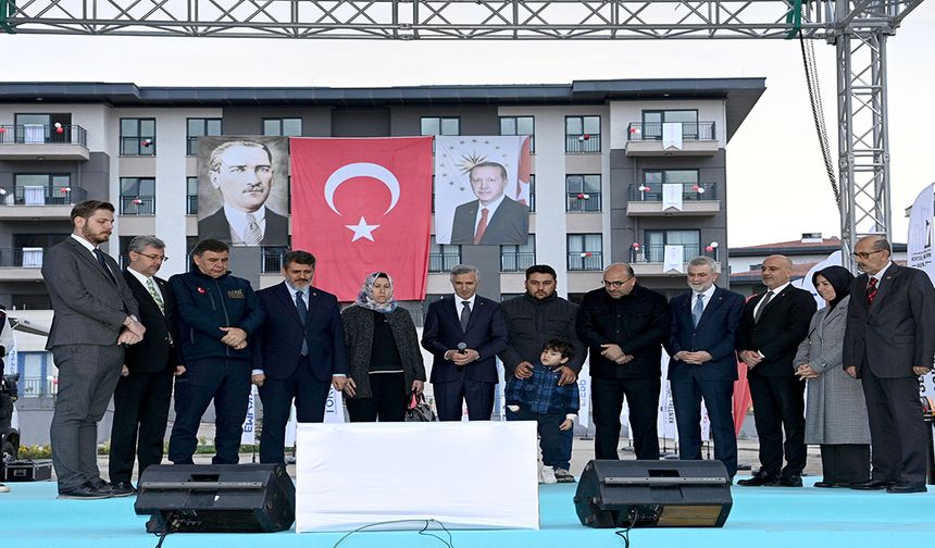 Kahramanmaraş’ta 6 bin 523 hak sahibine anahtar teslimi yapıldı