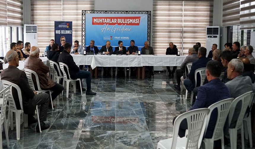 Andırın’ın ihtiyaçları masaya yatırıldı, çözüm yolları istişare edildi