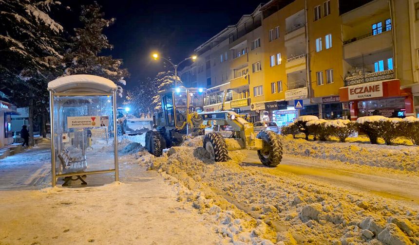 Kahramanmaraş’ta son yılların en sert kışı yaşanıyor