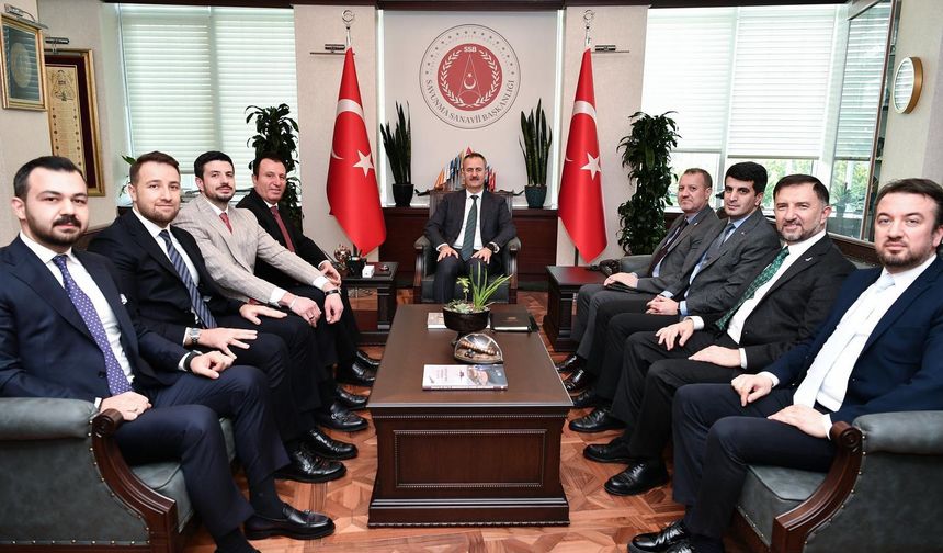 KMTSO, Kahramanmaraş’ın sanayi dönüşümü için Ankara’da