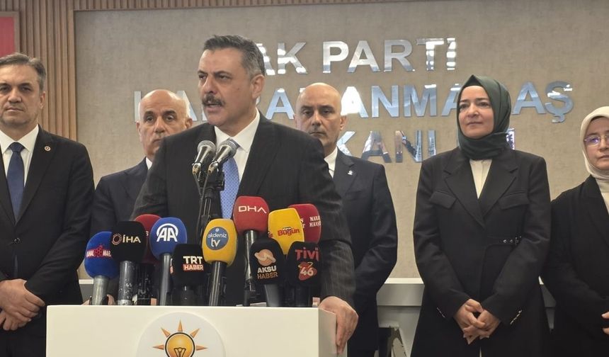 İçişleri Bakanı Mustafa Çiftçi’den ilk resmi ziyaret Kahramanmaraş’a