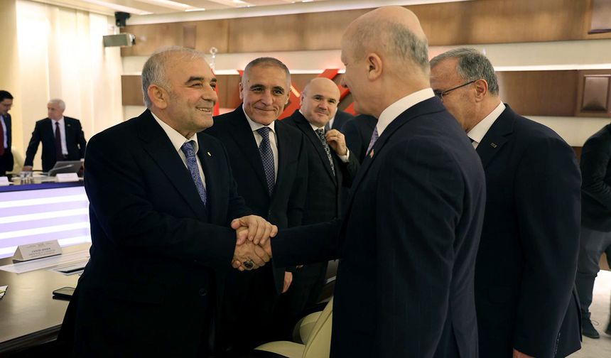 OSBÜK Yönetiminden YÖK’e ziyaret