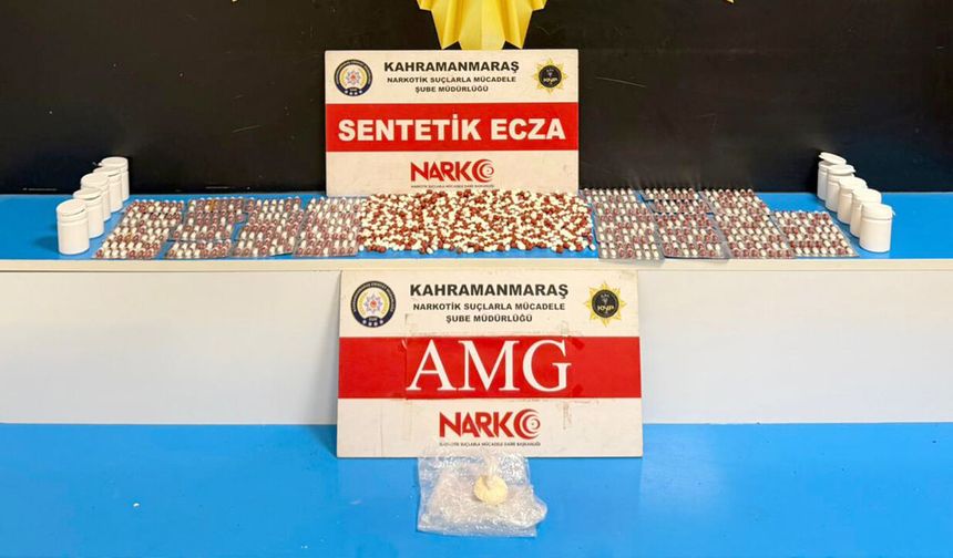 Kahramanmaraş’ta Narkotik operasyonu: 4 kişi tutuklandı