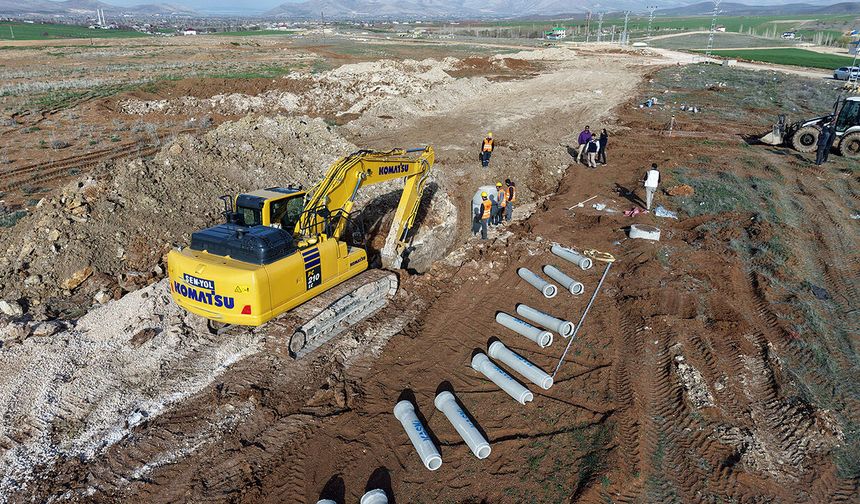 Afşin ve Elbistan’da Köy Evleri yeni altyapı hatlarına kavuşuyor