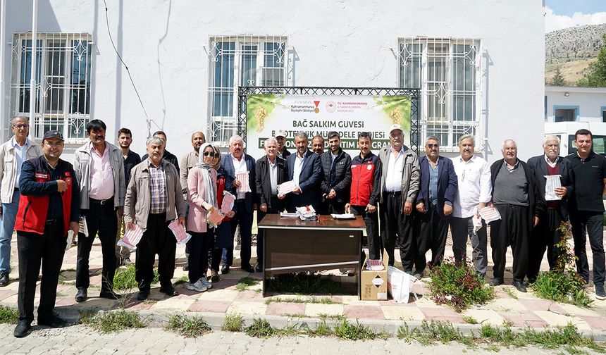Bertiz Kabarcık Üzümüne Doğal Koruma hamlesi
