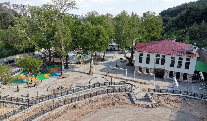 Çınaraltı Sosyal Tesisleri’nde son hazırlıklar yapılıyor