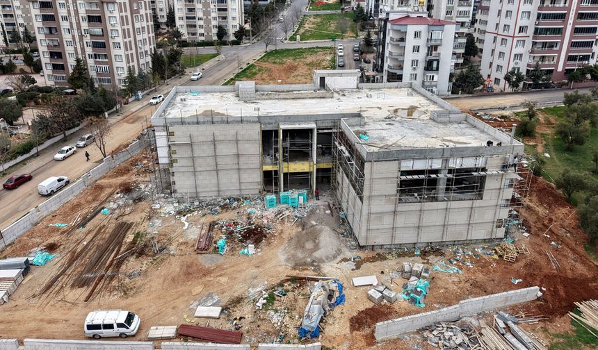 Gençliğin Kahramanmaraş’taki yeni merkezinde yüzde 80 seviyesine ulaşıldı