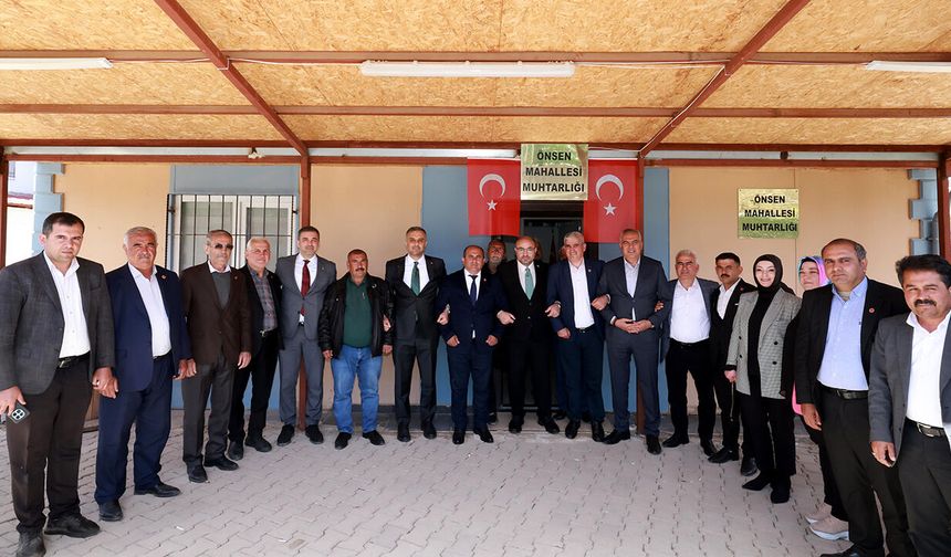 Başkan Toptaş: “Mahallelerimizin her talebi bizim yol haritamızdır”