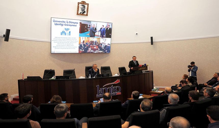 KMTSO Başkanı Buluntu, “Kahramanmaraş üretmeye devam ediyor”