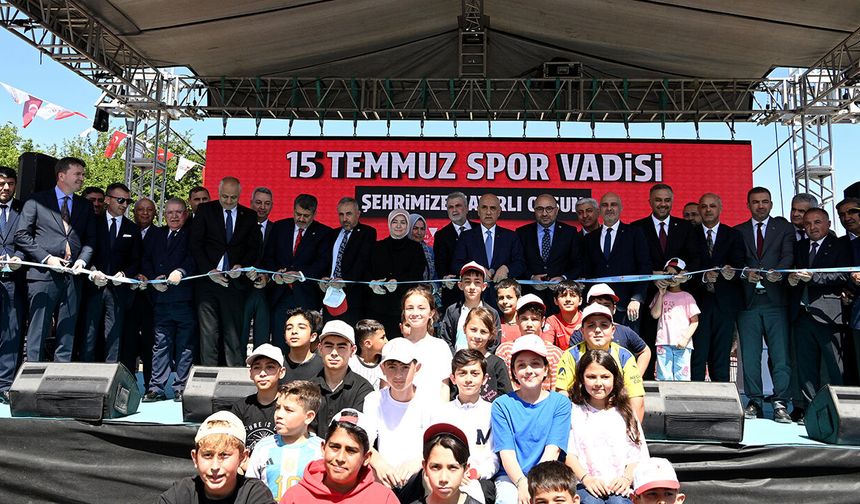 Kahramanmaraş’ın ilk Spor Vadisi açıldı