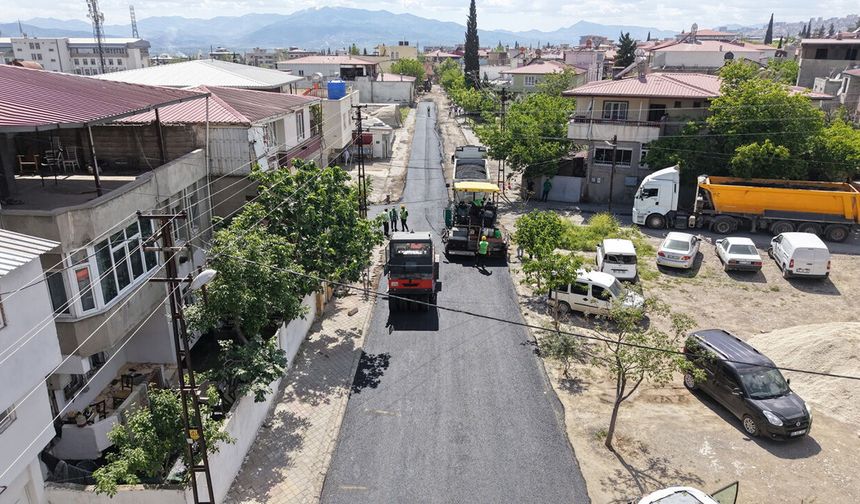 Kahramanmaraş’ta tarihinin en büyük asfalt hamlesine start verdi