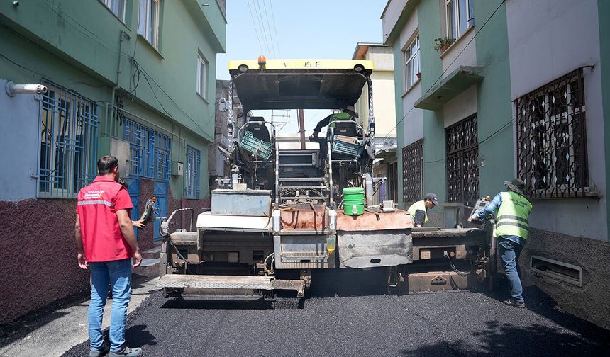 Büyükşehir’le Yavuz Selim Mahallesi’nde konforlu ulaşım dönemi