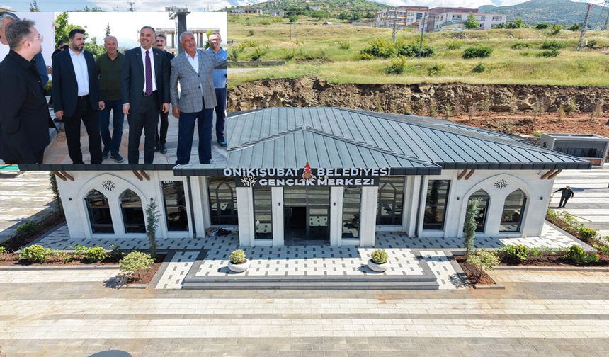Onikişubat Belediyesi’nin Kale Gençlik Merkezi hizmete açılıyor
