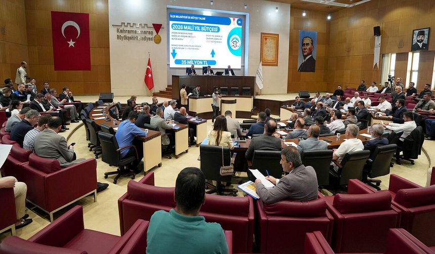 Kahramanmaraş Büyükşehir’de Haziran Ayı olağan meclisi toplandı