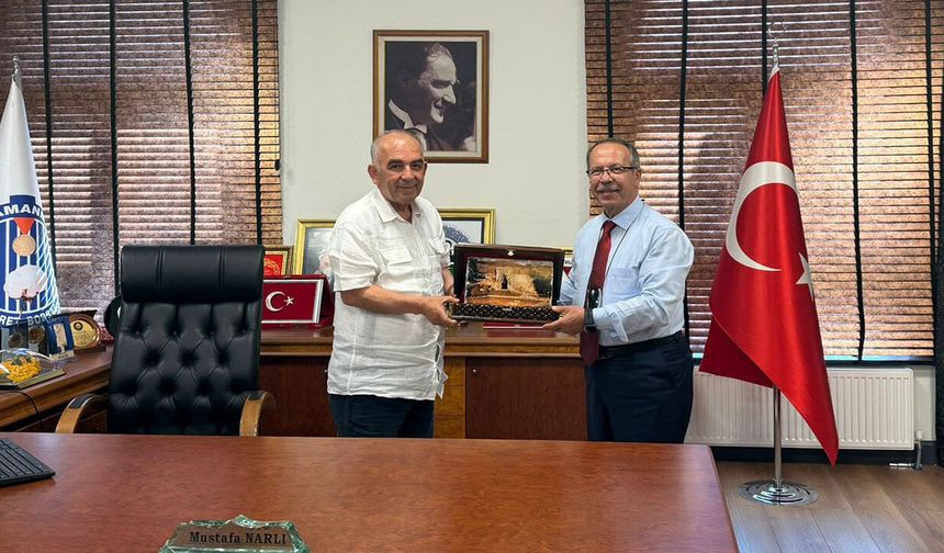 Mustafa Narlı, Bekir Sıtkı Can’ı ağırladı