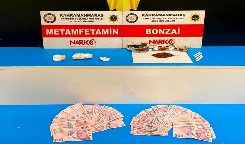 Kahramanmaraş'ta narkotik operasyonu: 9 şüpheli tutuklandı