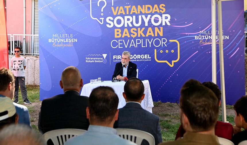 Görgel, “Kahramanmaraş’ımızı geleceğe güçlü yatırımlarla hazırlıyoruz”
