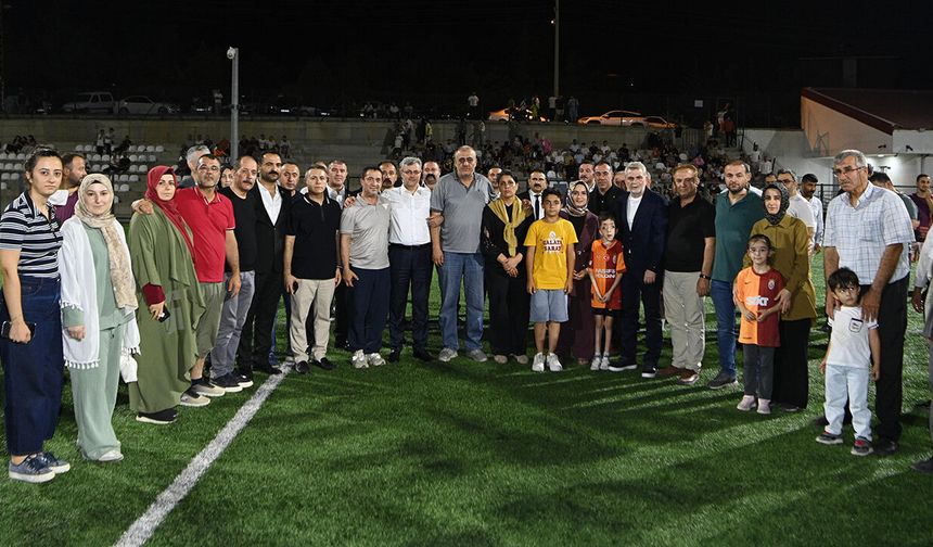 Başkan Görgel, Yusuf Tarık Gül anısına düzenlenen futbol turnuvasına katıldı