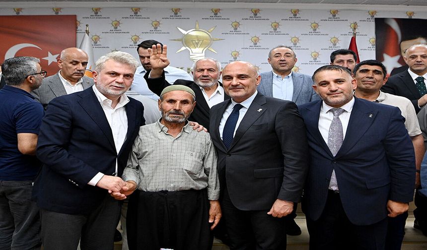 Görgel: “Afşin’de hizmet seferberliğimizi gece gündüz sürdürüyoruz”