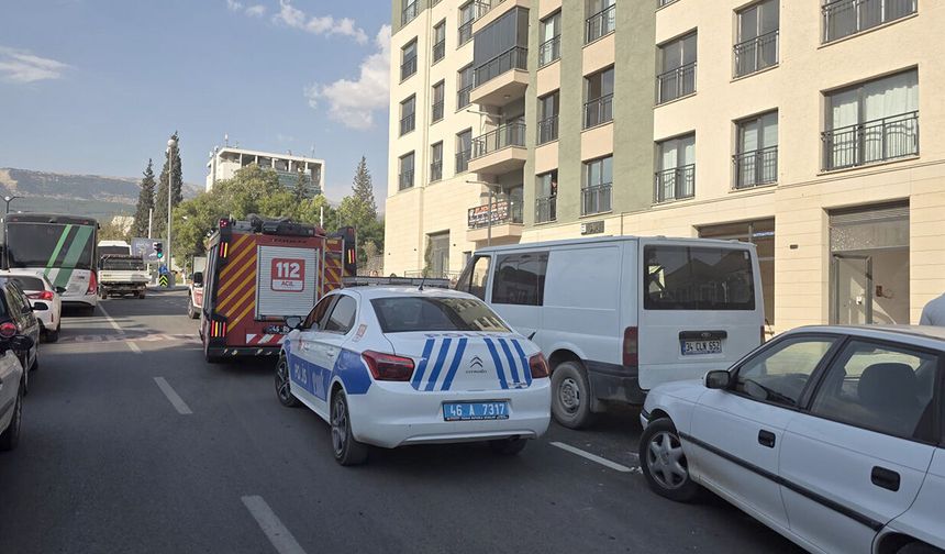 Kahramanmaraş’ta “kalorifer kazanı patladı” ihbarı ekipleri alarma geçirdi