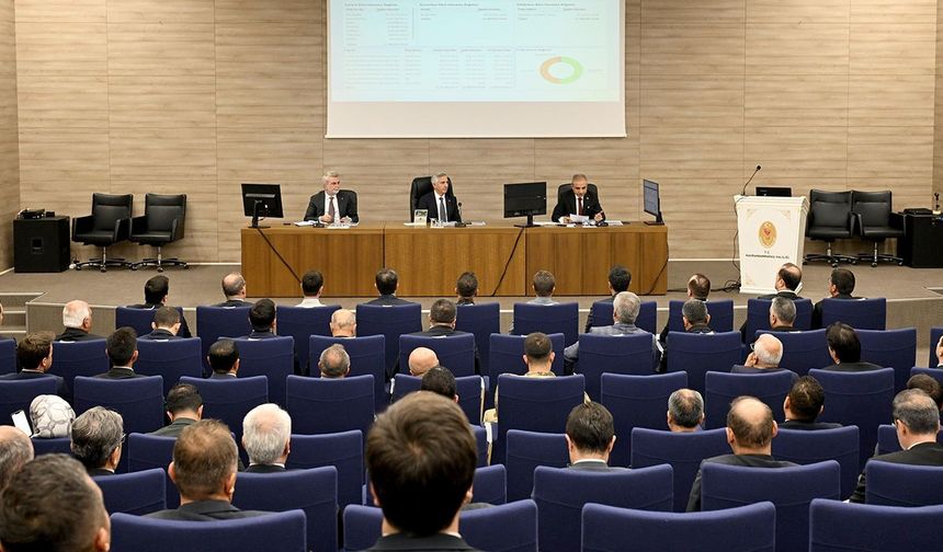 Başkan Görgel İl Koordinasyon toplantısına katıldı