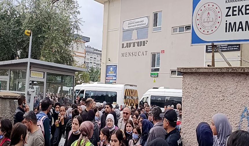 Kahramanmaraş’ta kimyasal alarmı