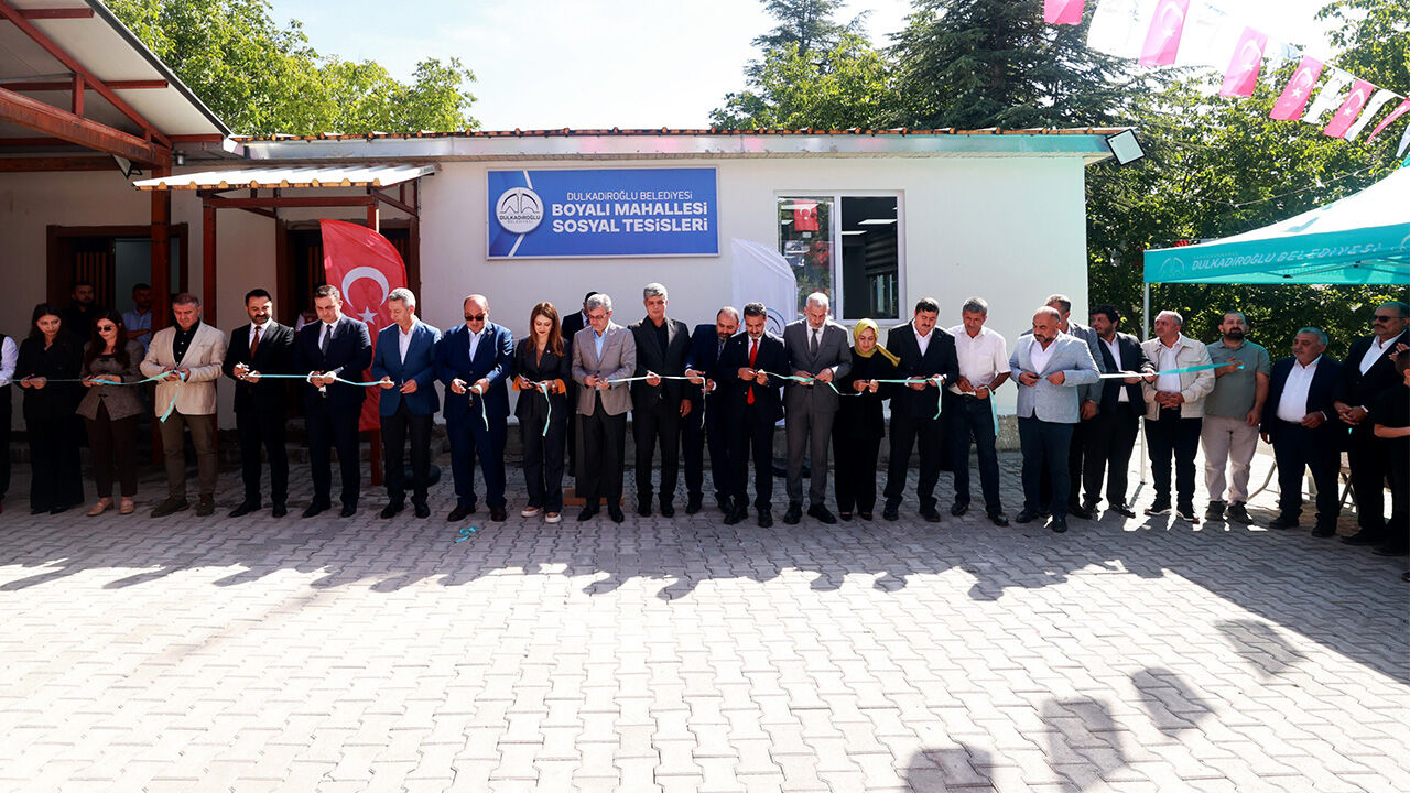 Boyalı Sosyal Tesisleri hizmete açıldı
