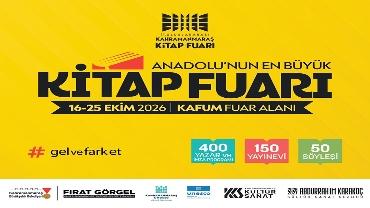 Anadolu’nun en büyük kitap fuarı 16 Ekim’de kapılarını ziyaretçilerine açacak