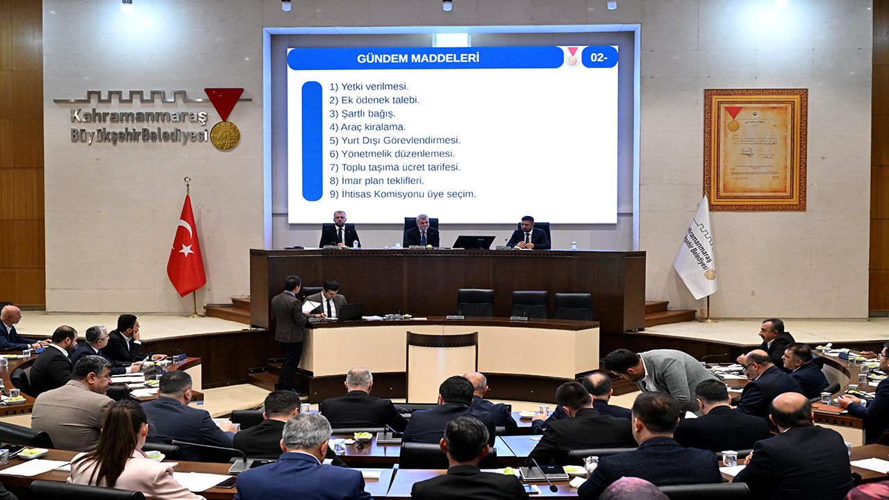 Büyükşehir’de Ekim Ayı olağan meclisi toplandı