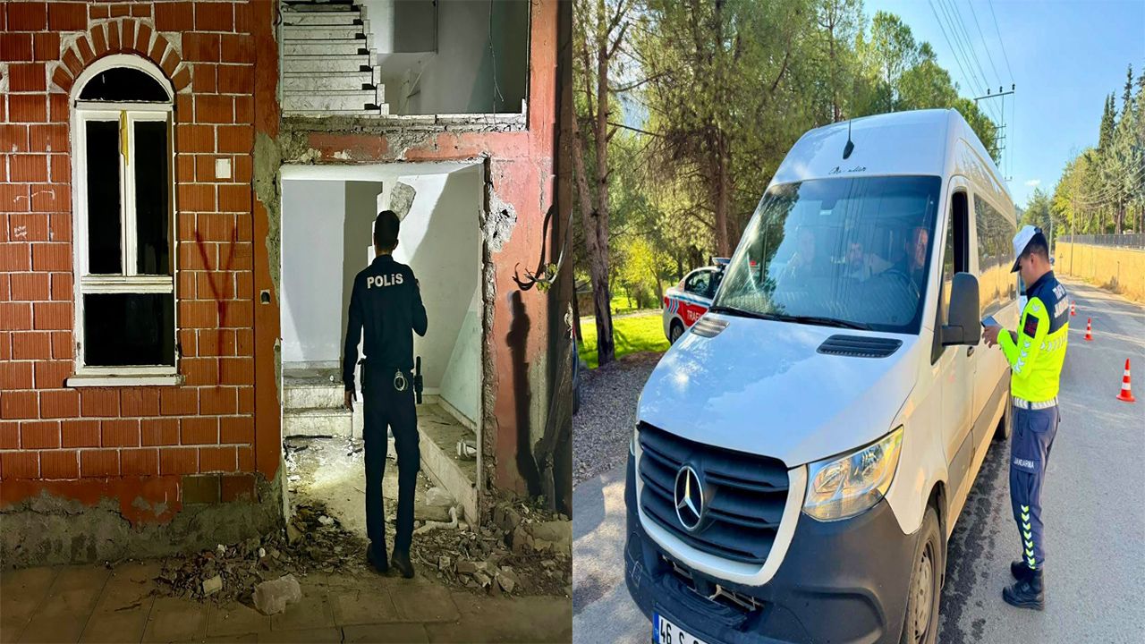 Kahramanmaraş’ta öğrencilerin güvenliği için denetimler sürüyor